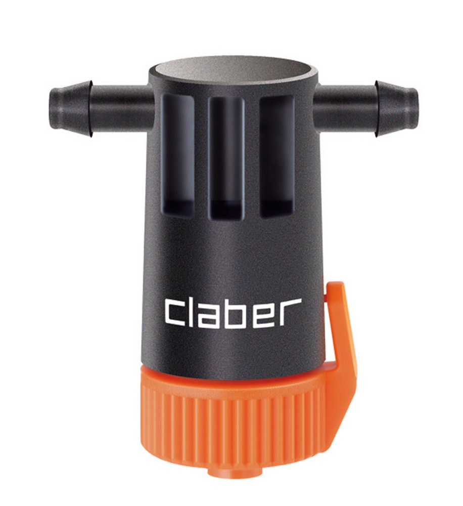 Claber GOCCIOLATORE IN LINEA PER TUBO CAPILLARE IN BLISTER 10 PZ. Art. 91218 0-10 lt/h