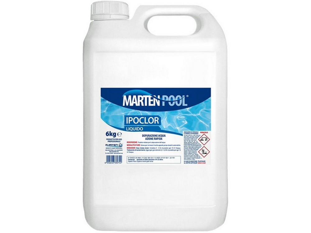 CLORO LIQUIDO  kg. 6