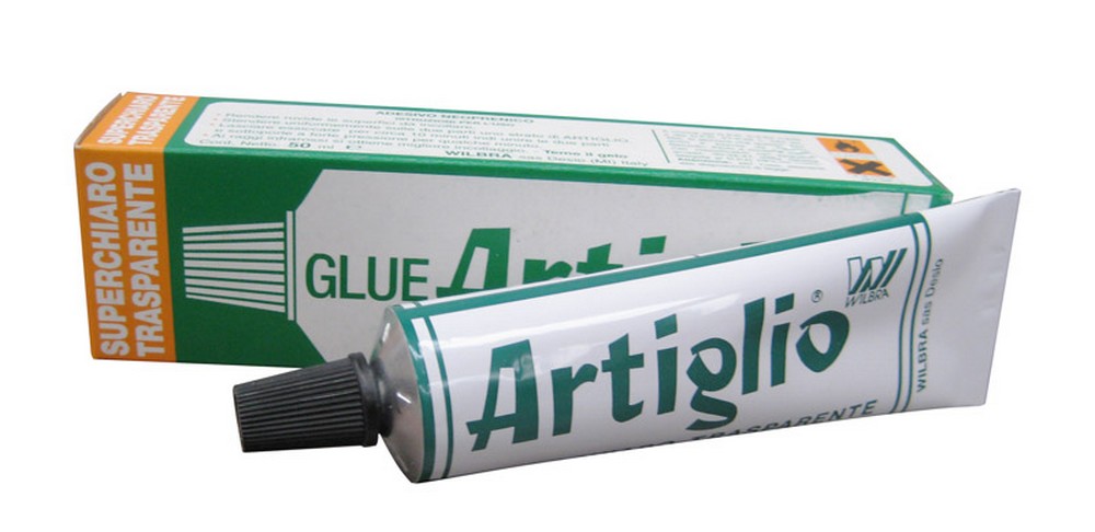 COLLA ARTIGLIO SUPERCHIARO TRASPARENTE  ml. 50 cf.24 pz