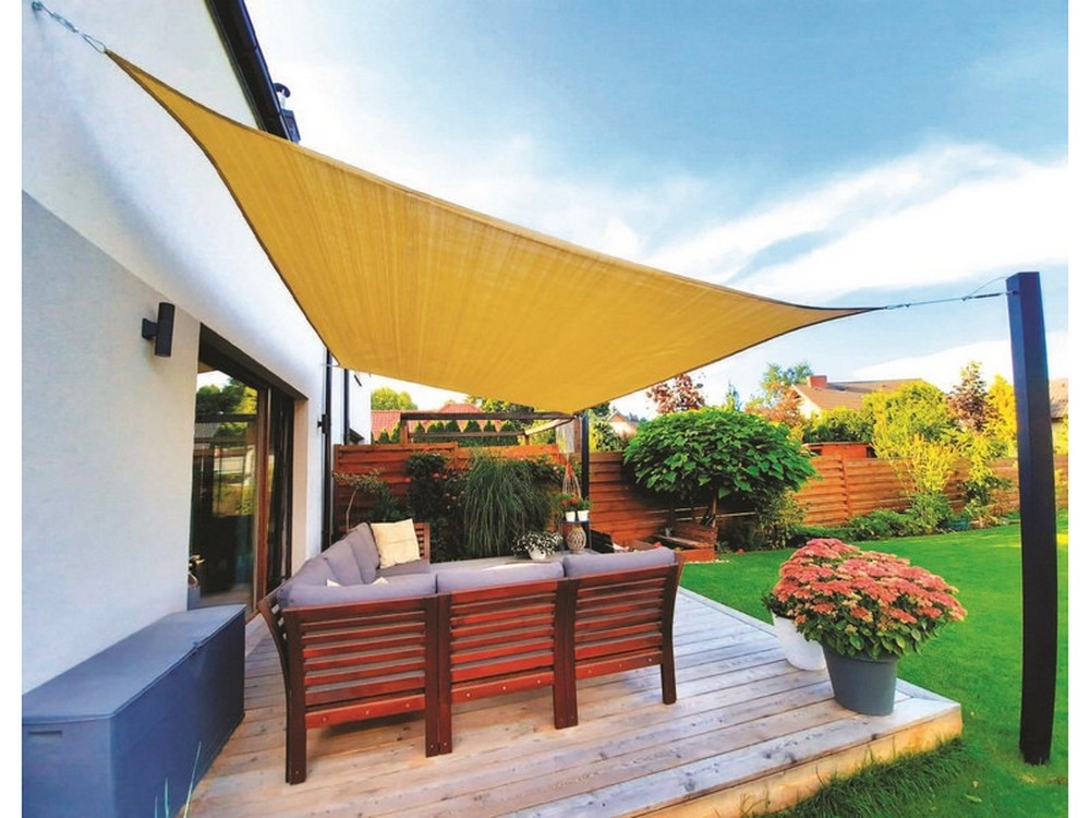 Confine VELA OMBREGGIANTE RETTANGOLARE Col. Beige mt. 3x4