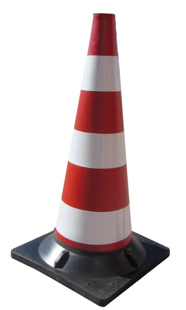 CONO SPARTITRAFFICO OMOLOGATO FIGURA 398/A- ART 34  H. cm. 54