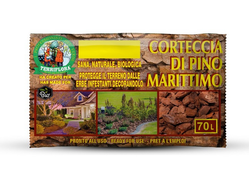 CORTECCIA DI PINO MARITTIMO lt. 70