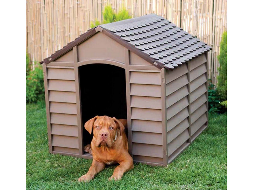 CUCCIA PER CANI cm. 72x71,5x68 h col. Marrone