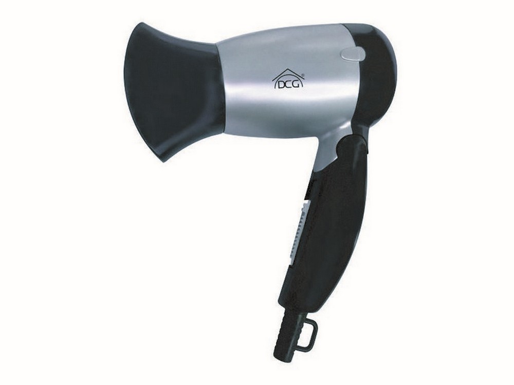 Dcg ASCIUGACAPELLI DA VIAGGIO CON MANICO PIEGHEVOLE 1.200 W