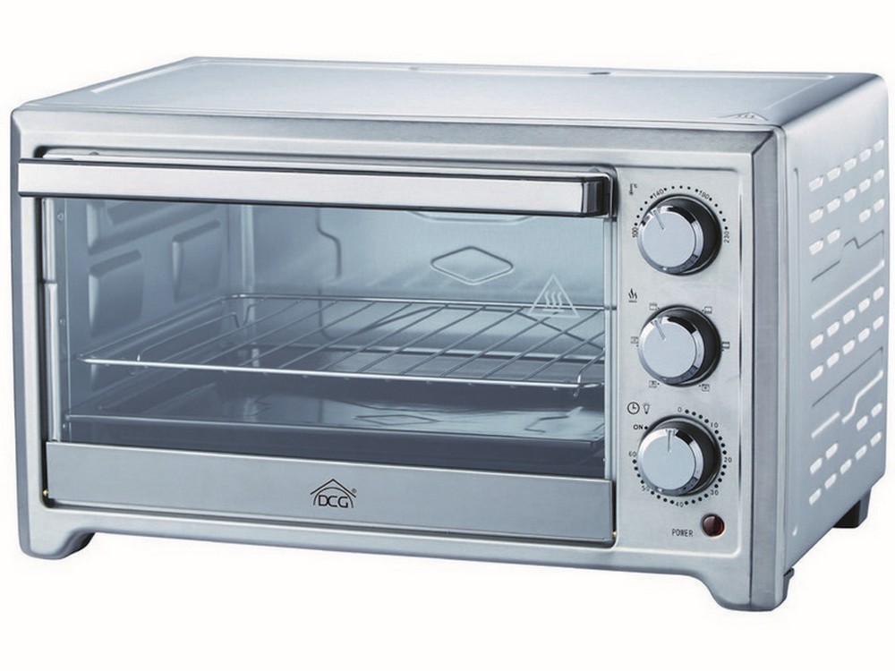 Dcg FORNO ELETTRICO IN ACCIAIO INOX 1.500 W lt. 25