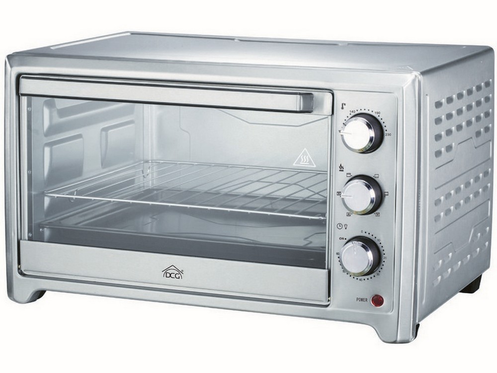 Dcg FORNO ELETTRICO IN ACCIAIO INOX 1.500 W lt. 35