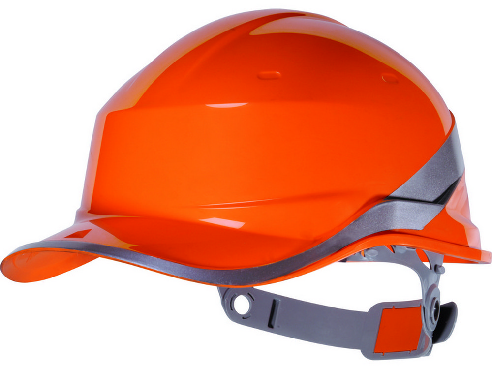 Deltaplus ELMETTO DI PROTEZIONE BASEBALL Col. Arancio fluo