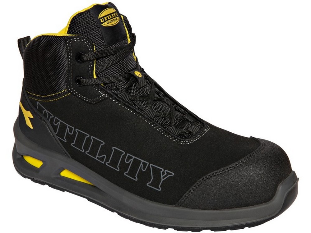 Diadora SCARPE ANTINFORTUNISTICA ALTE S3L FO SR ESD SMART SOFTBOX MID Col.Nero Mis.44