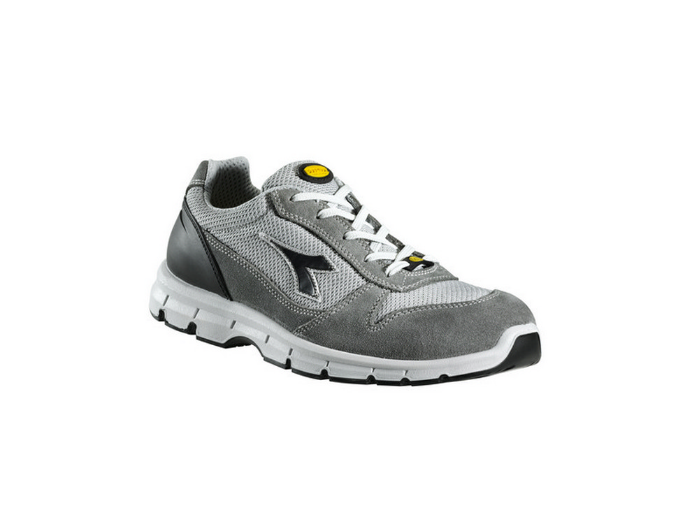 Diadora SCARPE ANTINFORTUNISTICA BASSE S1P SRC RUN TEXTILE ESD Col. Grigio Mis. 42