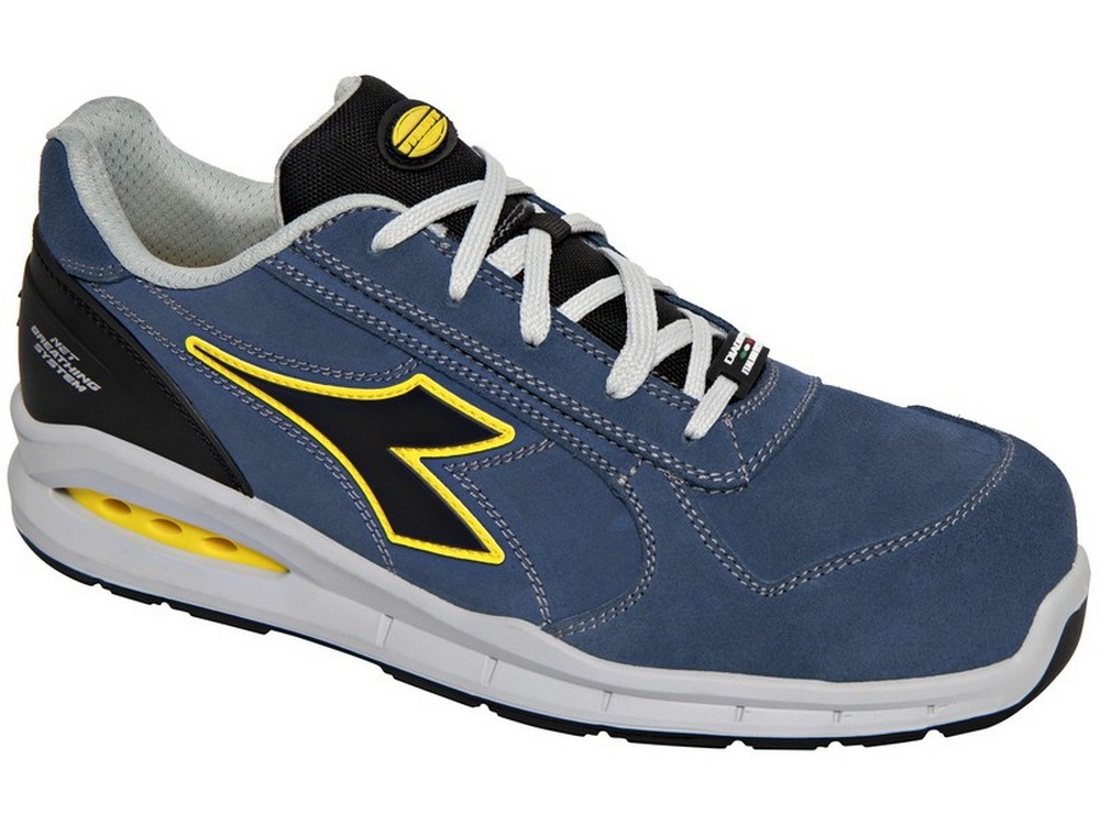 Diadora SCARPE ANTINFORTUNISTICA BASSE S3 SRC RUN NET AIRBOX LOW Col. Blu Mis. 42