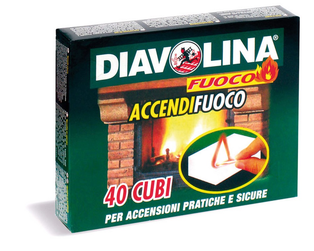 Diavolina ACCENDIFUOCO 40 cubetti