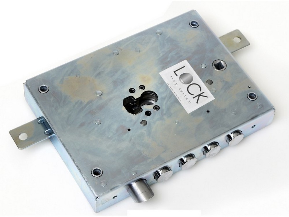 Dierre Atra SERRATURA PORTE BLINDATE APPL.3M+S CIL/EUROPEO Art. SERNE42S E.60 Sx in busta