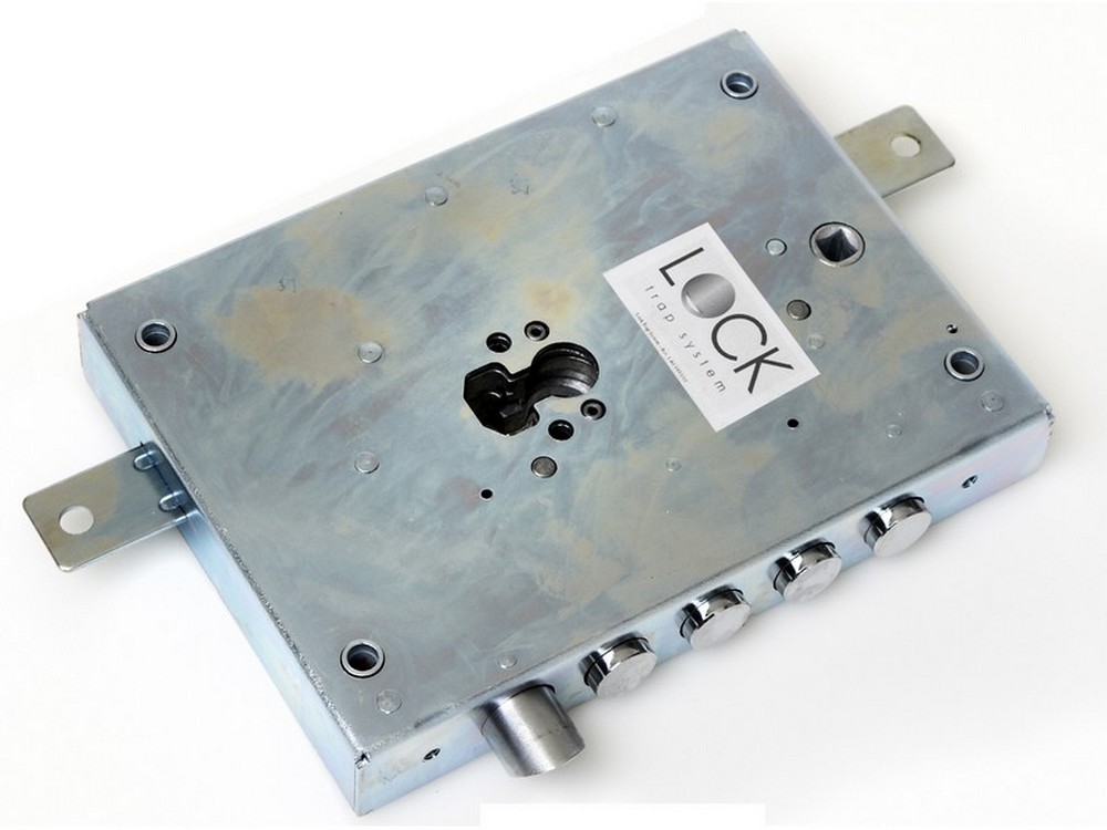 Dierre Atra SERRATURA PORTE BLINDATE APPL.3M+S CIL/EUROPEO Art.SERNE427D E.70 Dx in busta