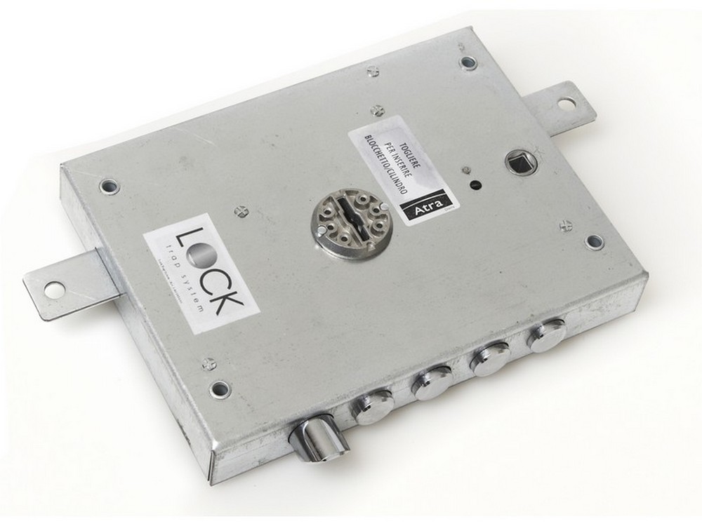 Dierre Atra SERRATURA PORTE BLINDATE APPL.D/M 4M+S Art. SER 6111 1DE E.60 Dx -CHIAVE 92 MM -in busta
