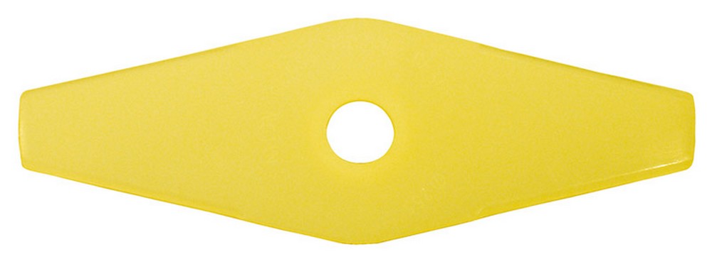 DISCO IN NYLON A 2 DENTI PER DECESPUGLIATORE Ø mm. 250