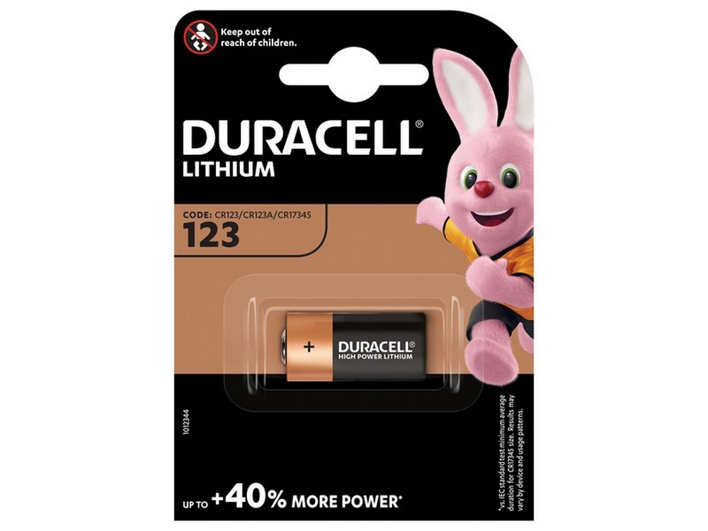 Duracell PILA AL LITIO PER FOTOCAMERA DIGITALE 123 1 PZ. 