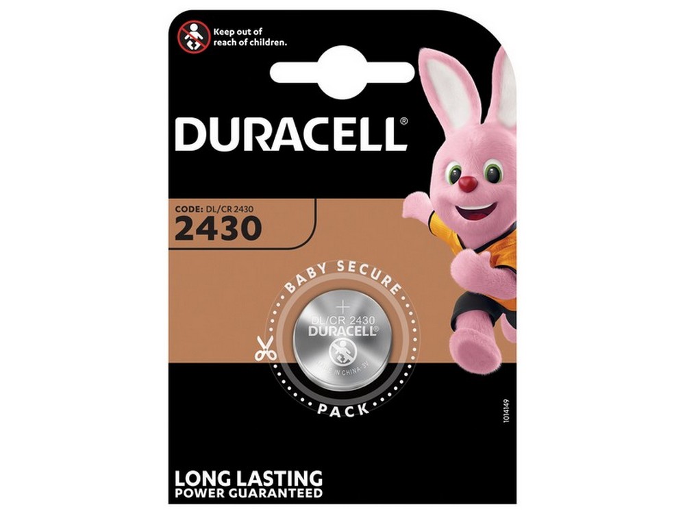 Duracell PILA AL LITIO SPECIALISTICA BOTTONE 2430 1 PZ.