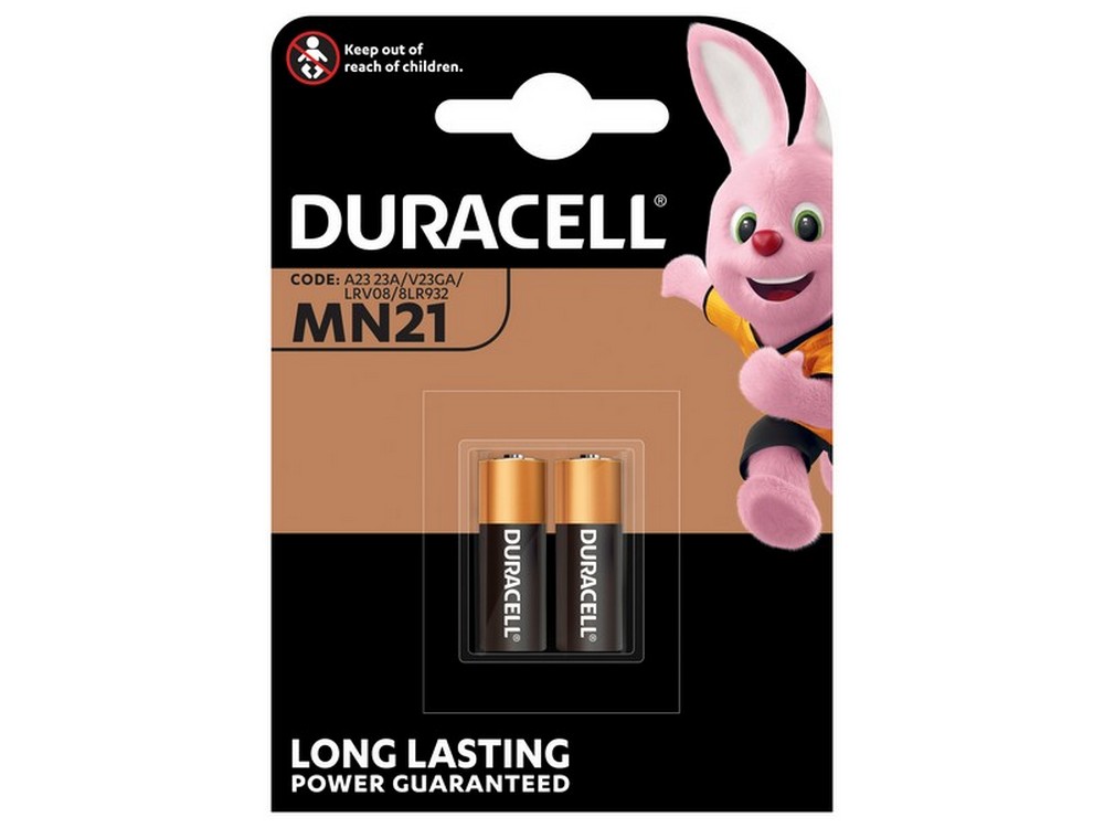 Duracell PILA ALCALINA SECURITY MN21 2 PZ.