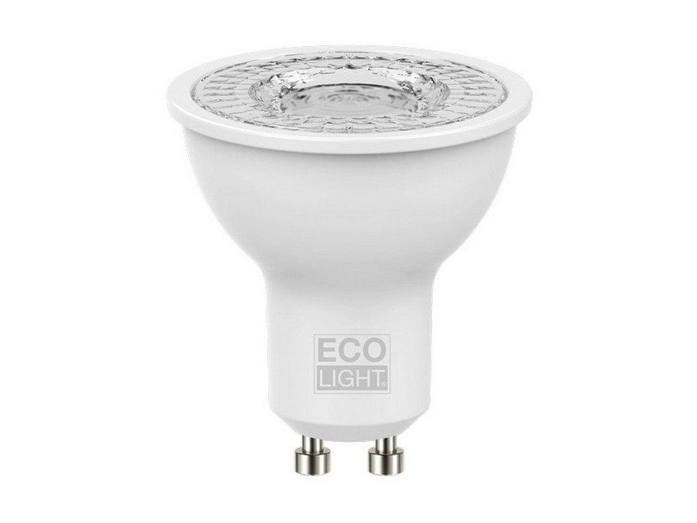 Ecolight LAMPADA A LED SPOT GU10 FASCIO 110° luce naturale 8 W