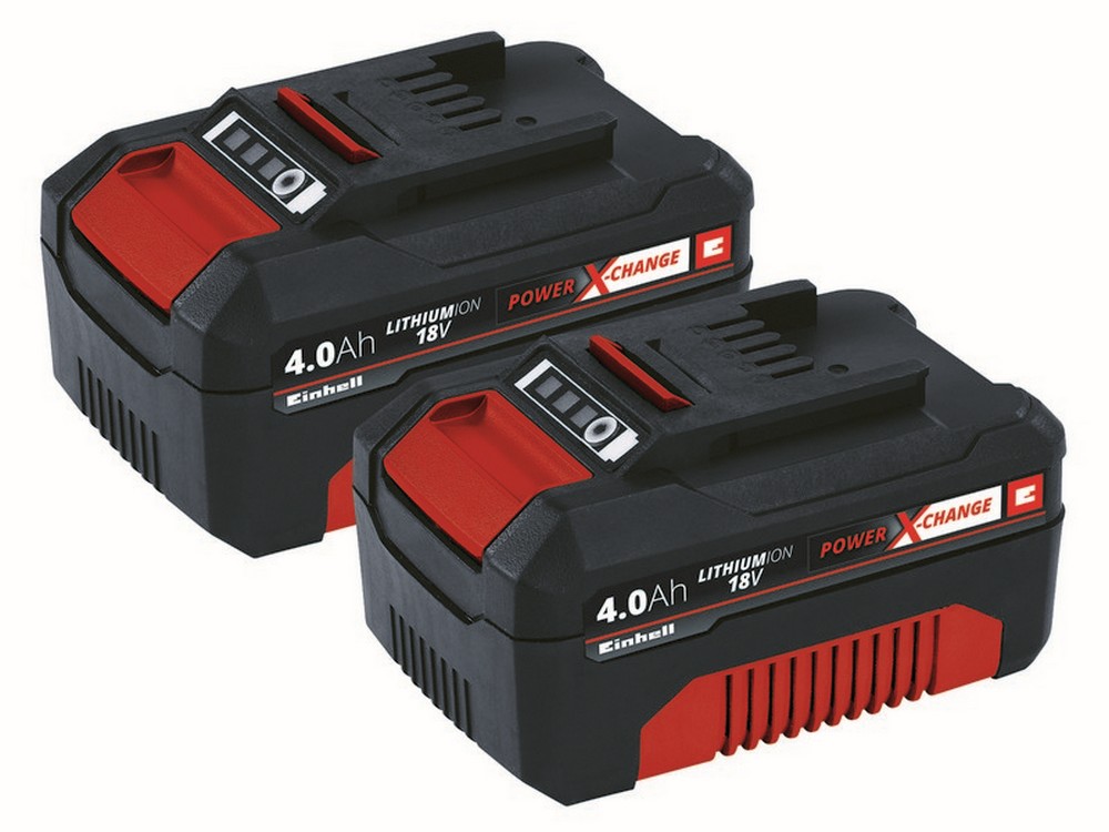 EINHELL BATTERIA POWER X CHANGE 18V 4,0 AH blister 2 pezzi