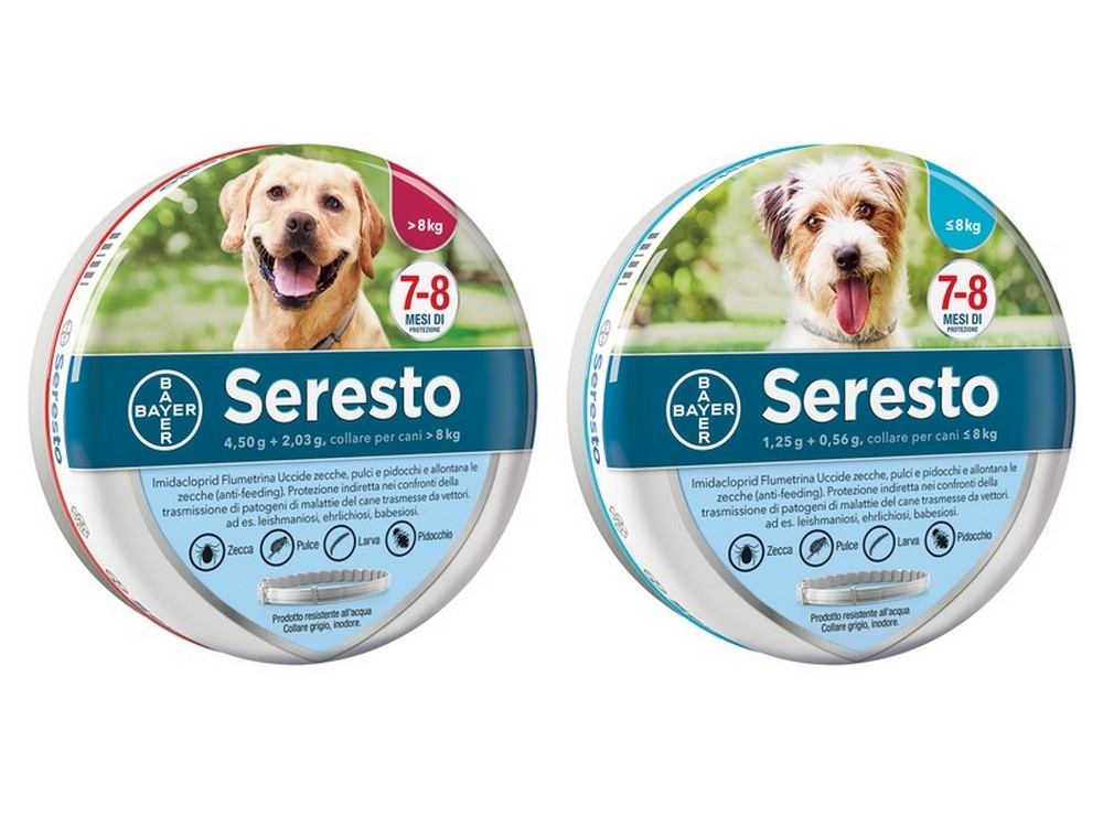 Elanco COLLARE ANTIPARASSITARIO SERESTO per cani fino a kg. 8 cm. 38