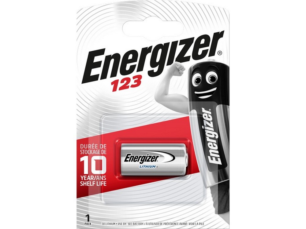 Energizer PILA AL LITIO LITHIUM PHOTO 123 3V 1 PZ.