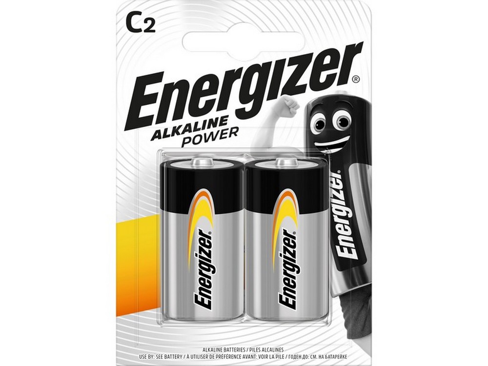 Energizer PILA ALCALINA SERIE ALKALINE POWER MEZZA TORCIA 1,5V 2 PZ. 
