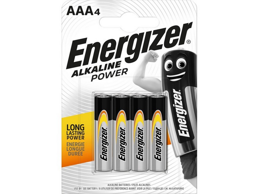 Energizer PILA ALCALINA SERIE ALKALINE POWER MINISTILO 1,5V 4 PZ.