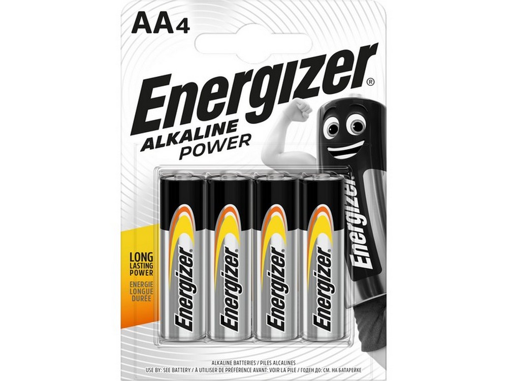 Energizer PILA ALCALINA SERIE ALKALINE POWER STILO 1,5V 4 PZ.