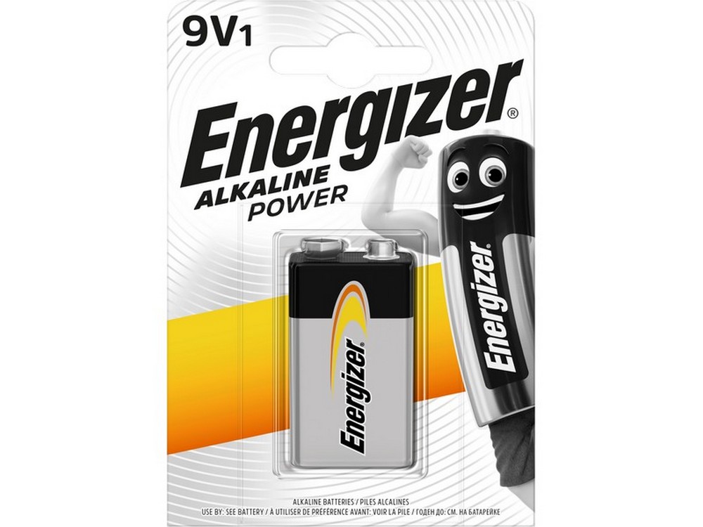 Energizer PILA ALCALINA SERIE ALKALINE POWER TRANSISTOR 9V 1 PZ.