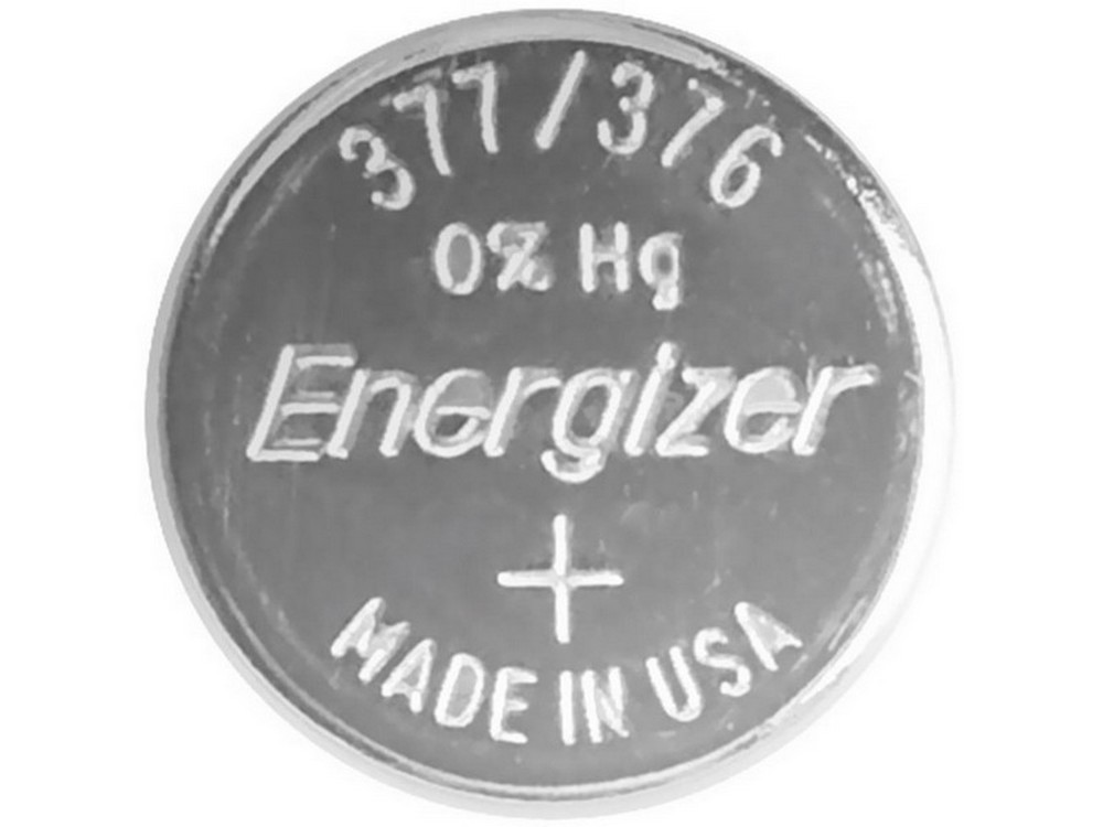 Energizer PILA SILVER OXIDE SPECIALISTICA BOTTONE 377/376 MD Ø mm. 6,8x2,6 h
