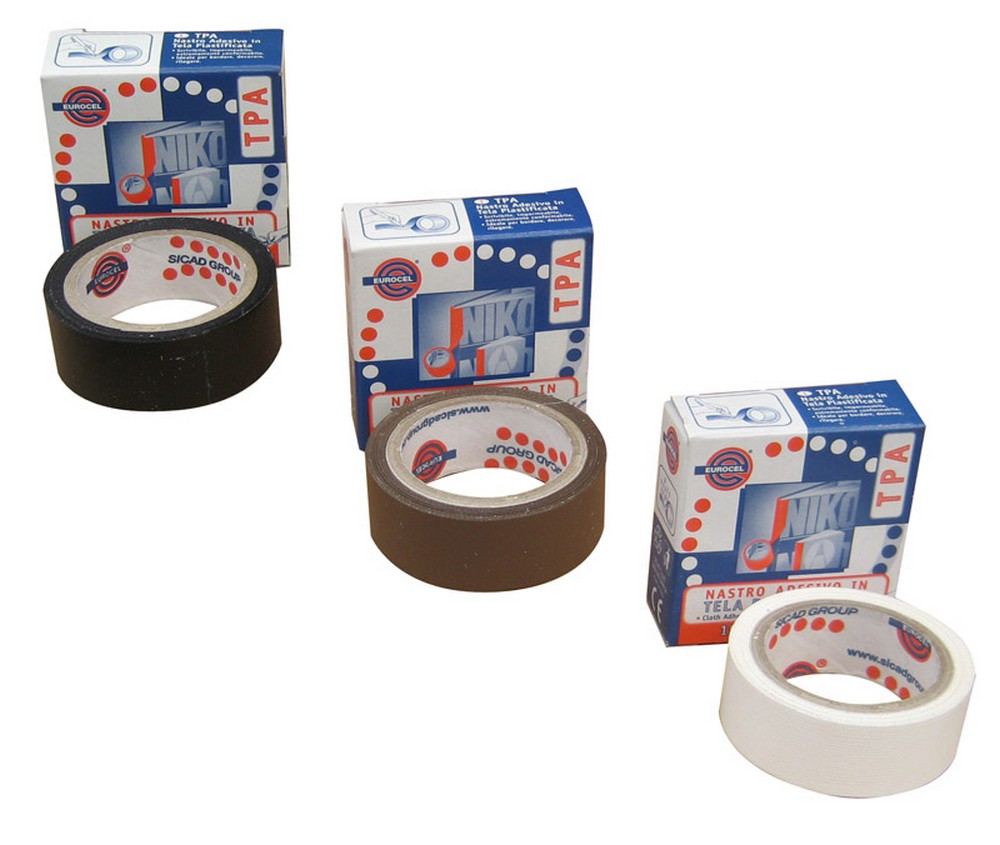 Eurocel NASTRO TELATO mm. 38x2,7 mt col. Nero