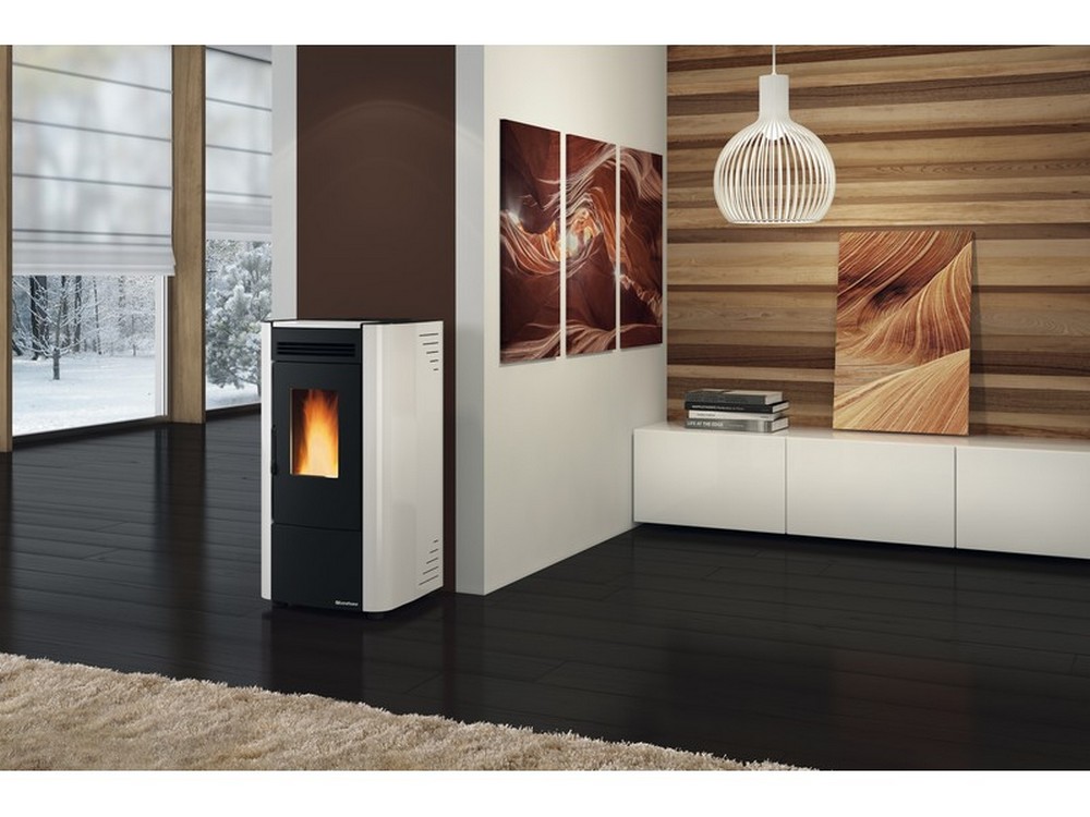 Extraflame STUFA A PELLET KETTY EVO 2.0 Col. Bianco
