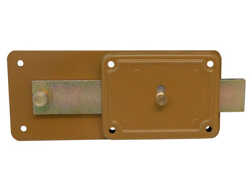 F.lli Facchinetti FERROGLIETTO SERRATURA LEGNO APPL. 6 M. CIL/FISSO S/ACCESSORI Art. P61 E.60