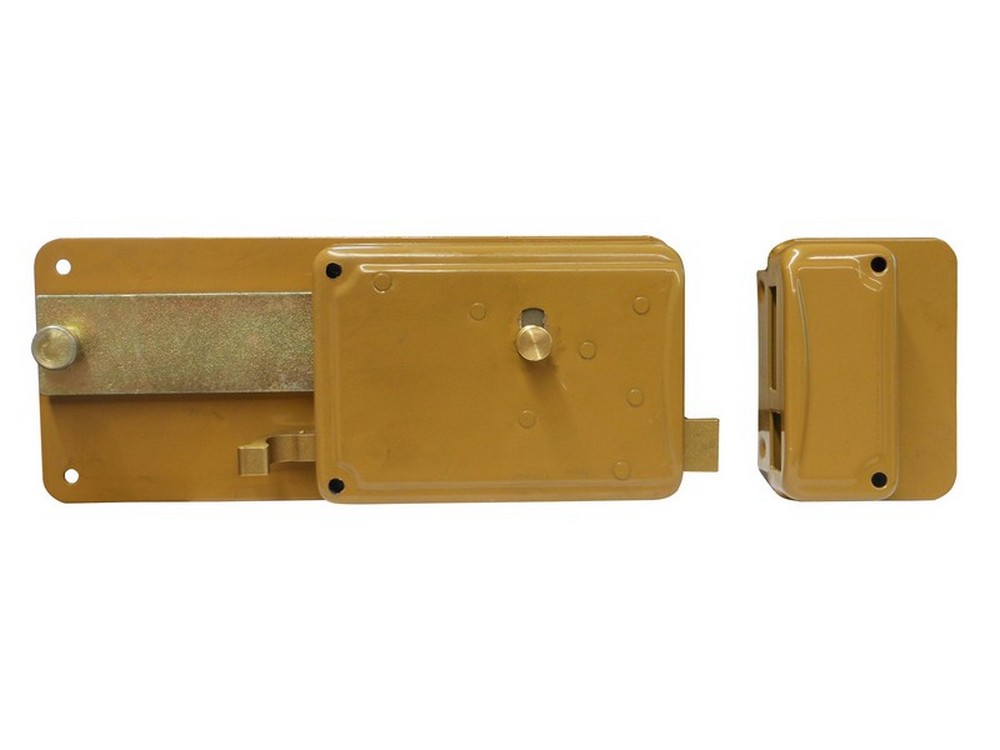 F.lli Facchinetti FERROGLIETTO SERRATURA LEGNO APPL. 6 M.+S. CIL/STACCATO Art. P65 E.60