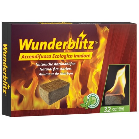 ACCENDIFUOCO ECOLOGICO  32 cubetti
