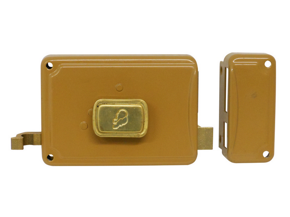 F.lli Facchinetti SERRATURA LEGNO APPL.2M+S CIL/STAC. C/POMOLO Art. P22 E. 50 Dx