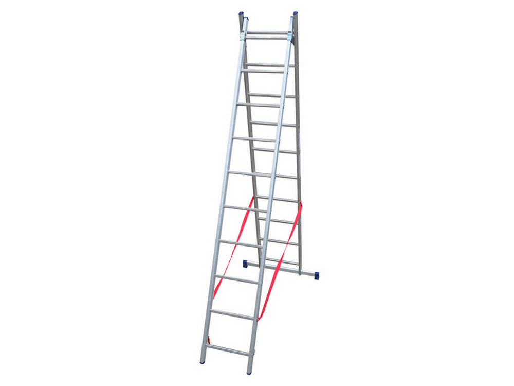 Facal SCALA IN ALLUMINIO A 2 ELEMENTI STILO Gradini N°2x 8 H max cm. 370