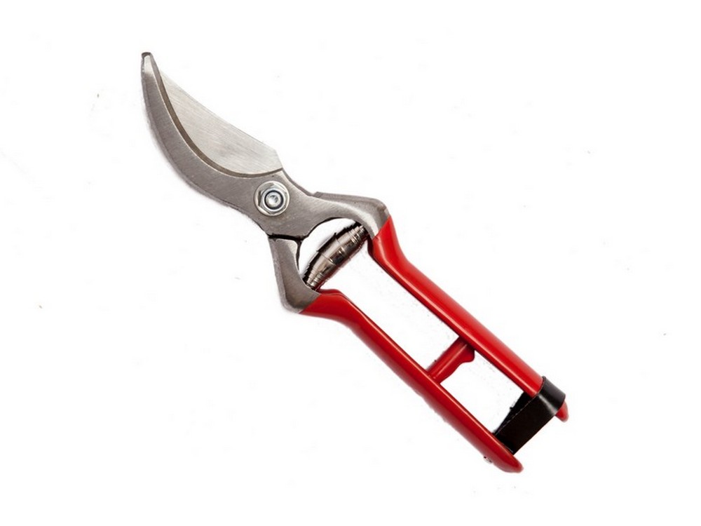 Falci FORBICI DA VIGNA CHIUSURA IN CUOIO MANICO PLASTIFICATO cm. 18