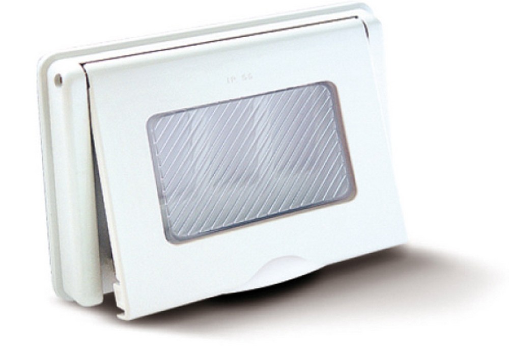 Feb Elettrica CONTENITORE DA ESTERNO CON SPORTELLO IP55 col. Bianco 3 posti