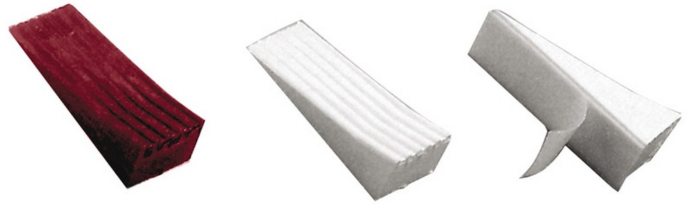 FERMAPORTE AUTOADESIVO 24 PZ. col. Bianco