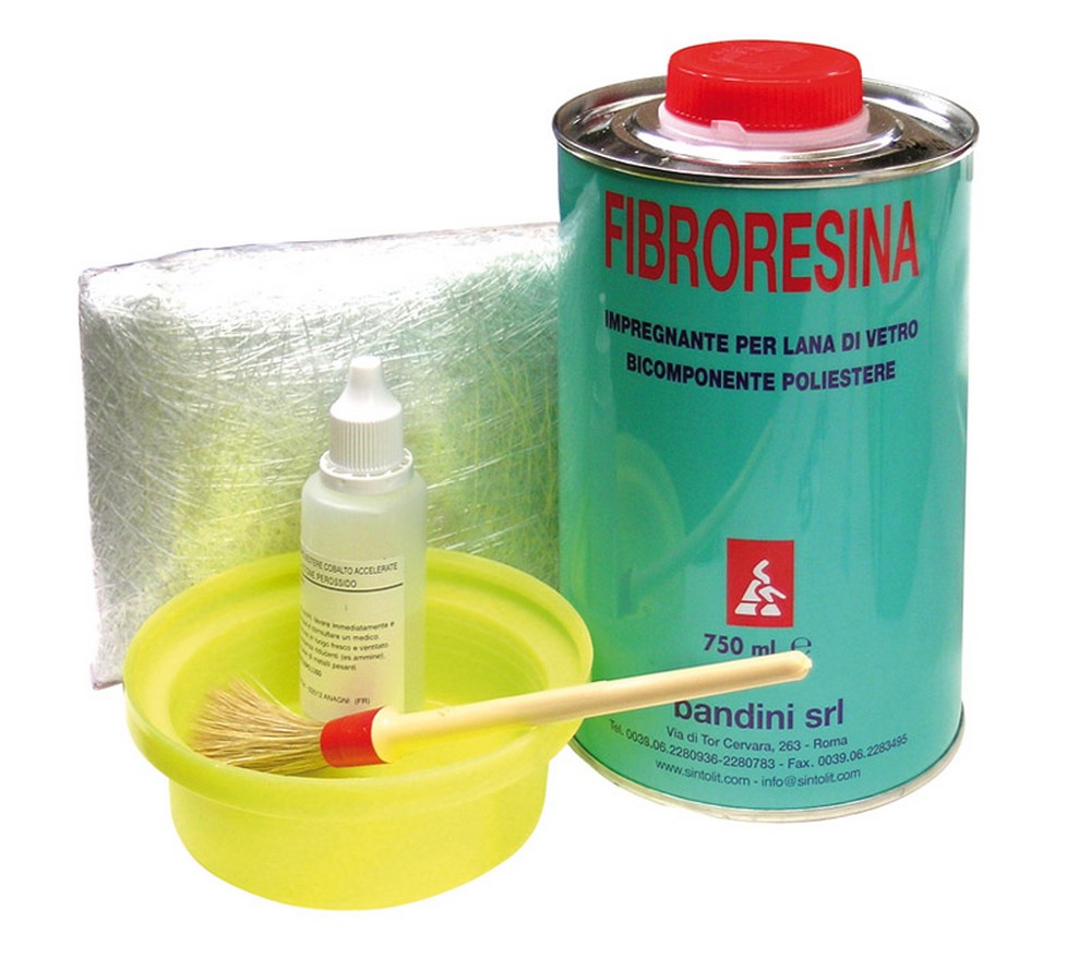 FIBRORESINA KIT COMPLETO  ml. 750