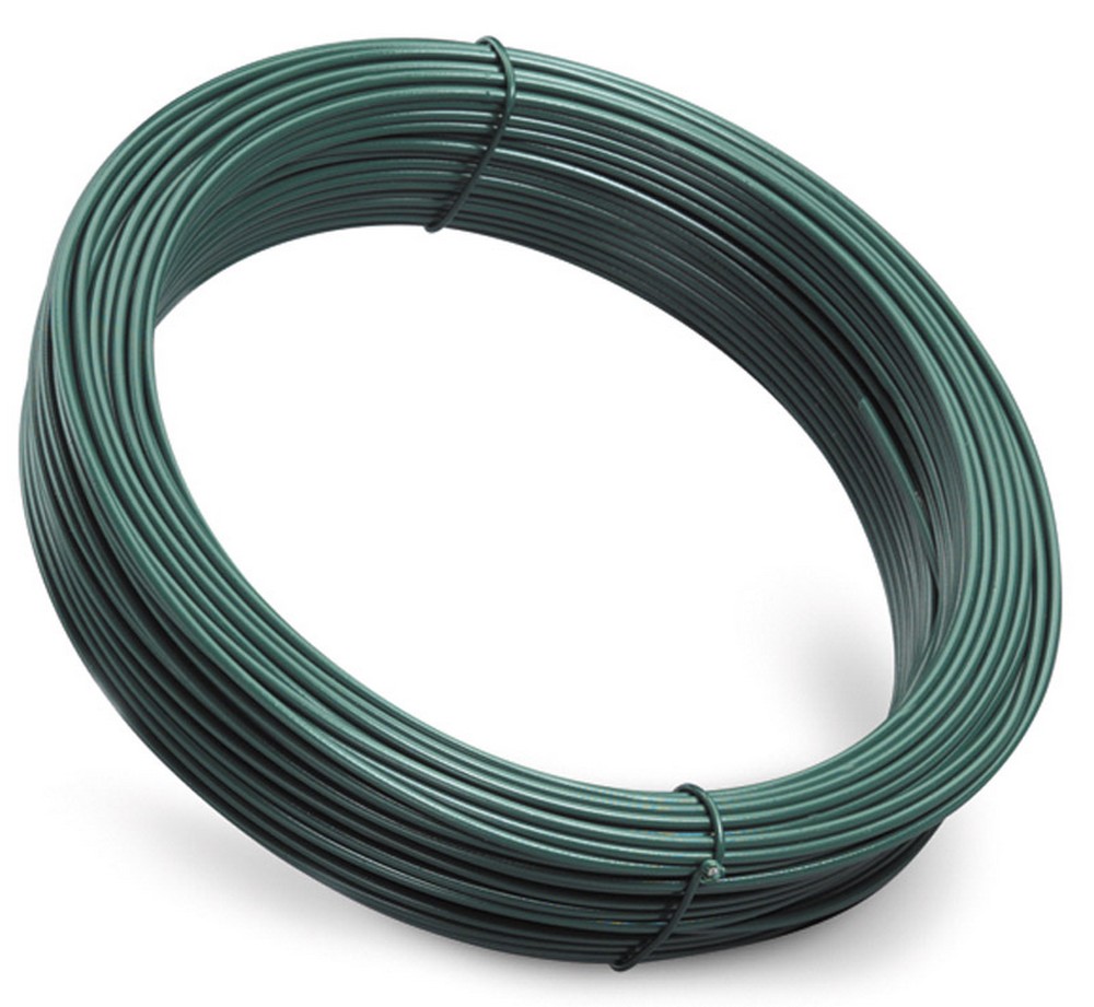 FILO DI TENSIONE PLASTIFICATO mt.100  Ø mm. 2,70