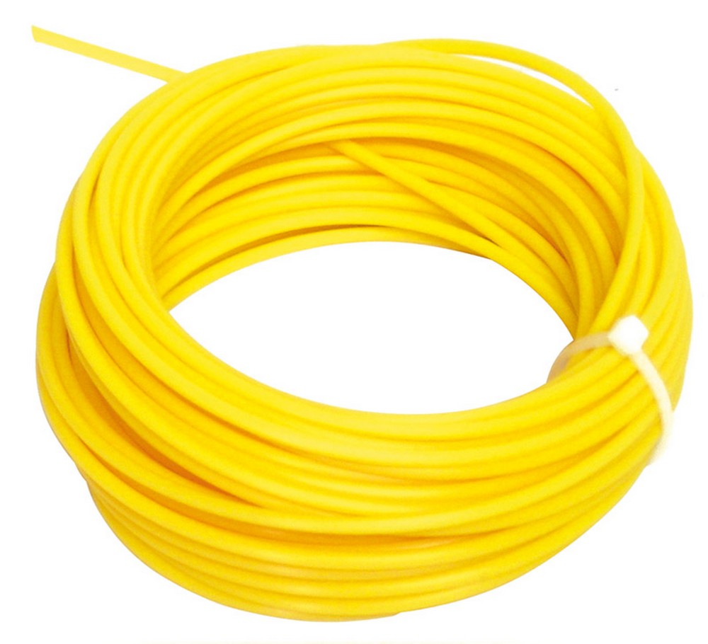 FILO TONDO PER DECESPUGLIATORE Col. Giallo Ø mm. 5,0x44 mt.