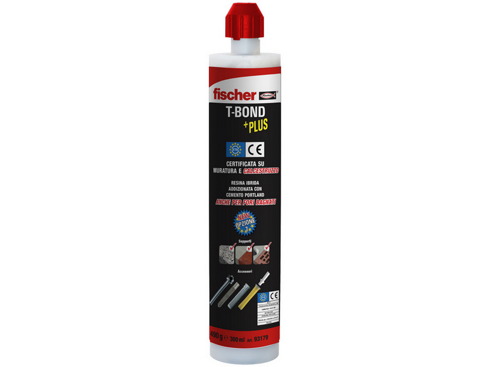 Fischer ANCORANTE CHIMICO T-BOND PLUS CARTUCCIA  ml. 300