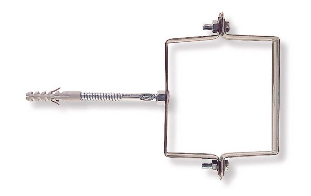 Fischer COLLARE PER SCARICHI PLUVIALI SCP-Z quadro mm. 80x80