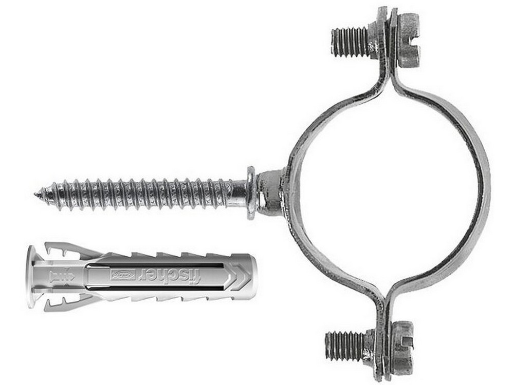 Fischer COLLARE PER TUBI CZV Ø mm. 60  Pz. 5