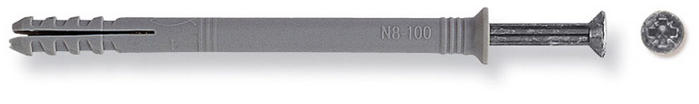 Fischer TASSELLO  N 8- 80 50 PZ. lunghezza mm. 80