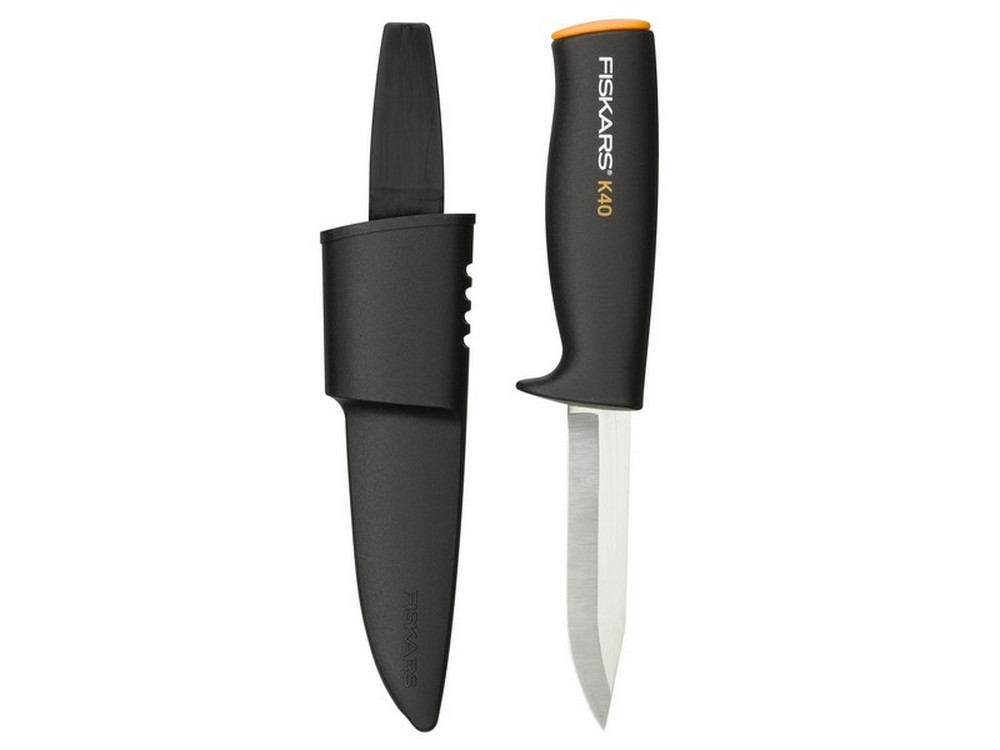 Fiskars COLTELLO MULTIUSO K40 lama cm.10