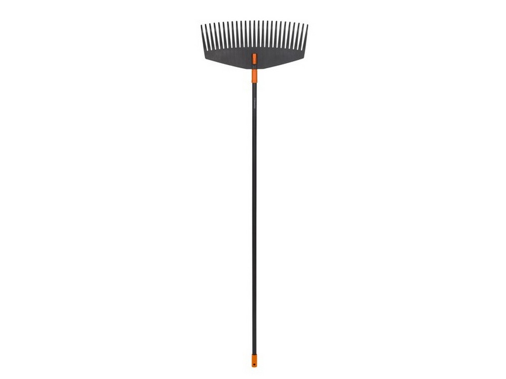 Fiskars SCOPA PER FOGLIE SOLID L CON MANICO 25 denti